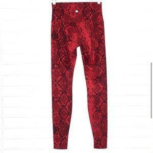 Lululemon Snake Pattern Leggings